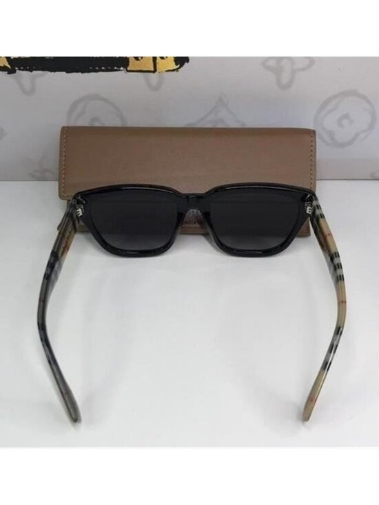 New 100% Authentic Burberry BE4277 3757/T3 Polarized Sunglasses – Black Frame main image 4